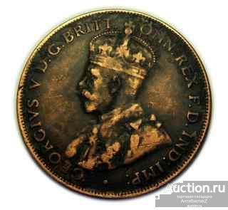 1 пени 1930 года ONE PENNY , копия монеты арт. 17-031
