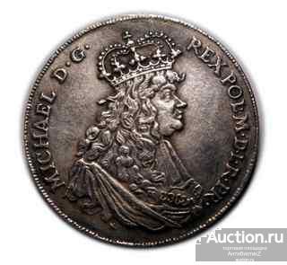 Талер 1671 года Польша Михаэль Талер 1671 MICHAEL копия монеты арт. 17-1838