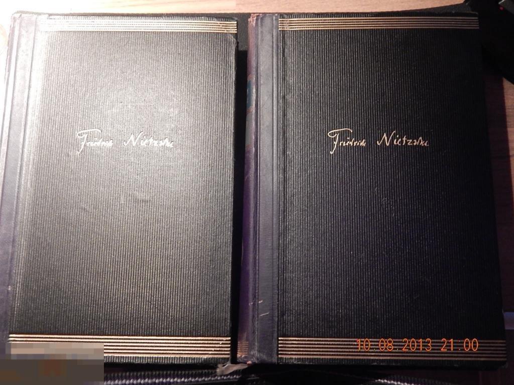 Фридрих Ницше издание Лейпциг 1930 г 2 тома