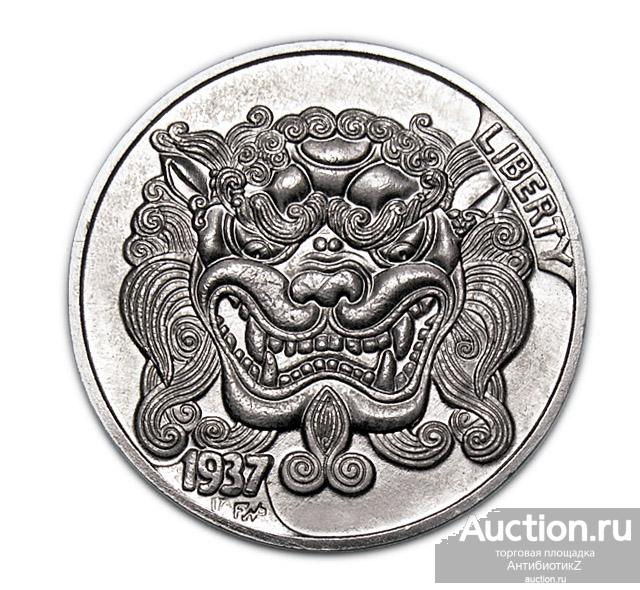 5 центов 1937 Liberty шуточная монета США копия арт. 17-7069-4