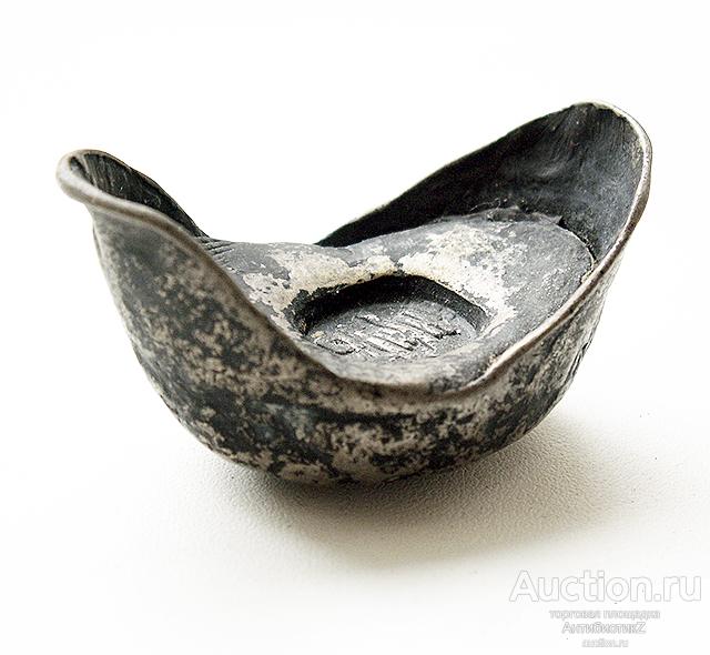 Слиток Ямб в форме лодочки копии древнекитайских слитков арт. 18-6764