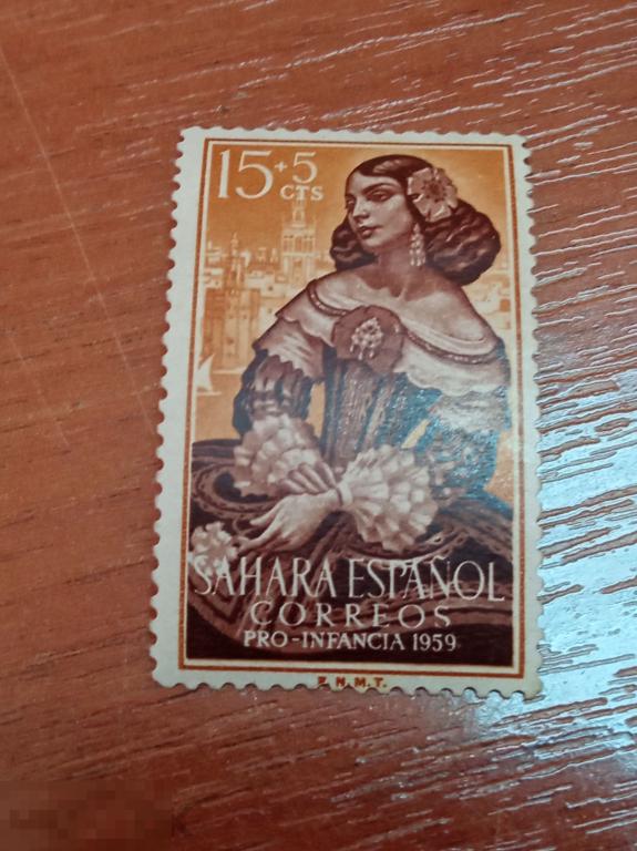 А9.1 Испанская колония, Испанская Сахара, MNH 