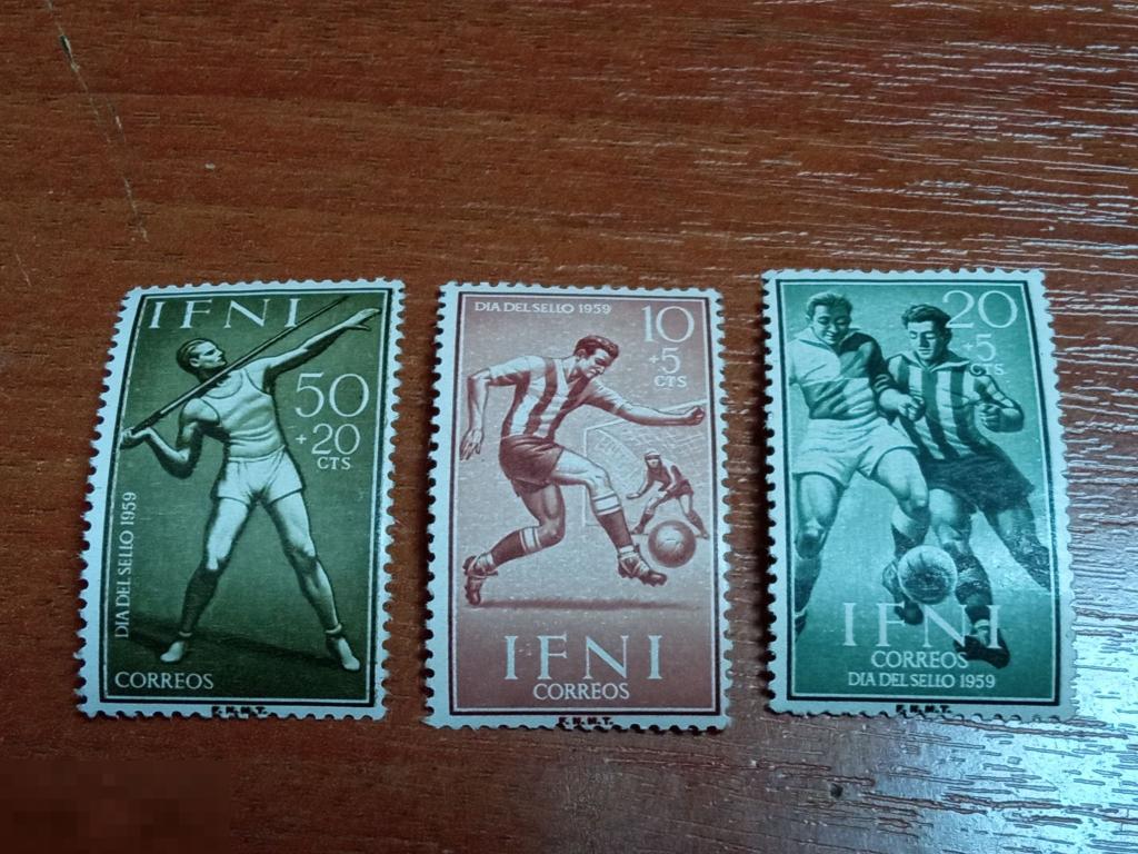 А9.1 Испанская колония, ИФНИ, спорт, MNH 