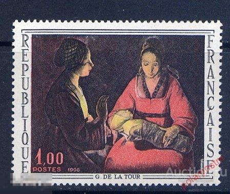 Франция 1966 1552  Искусство. Живопись. Картины 