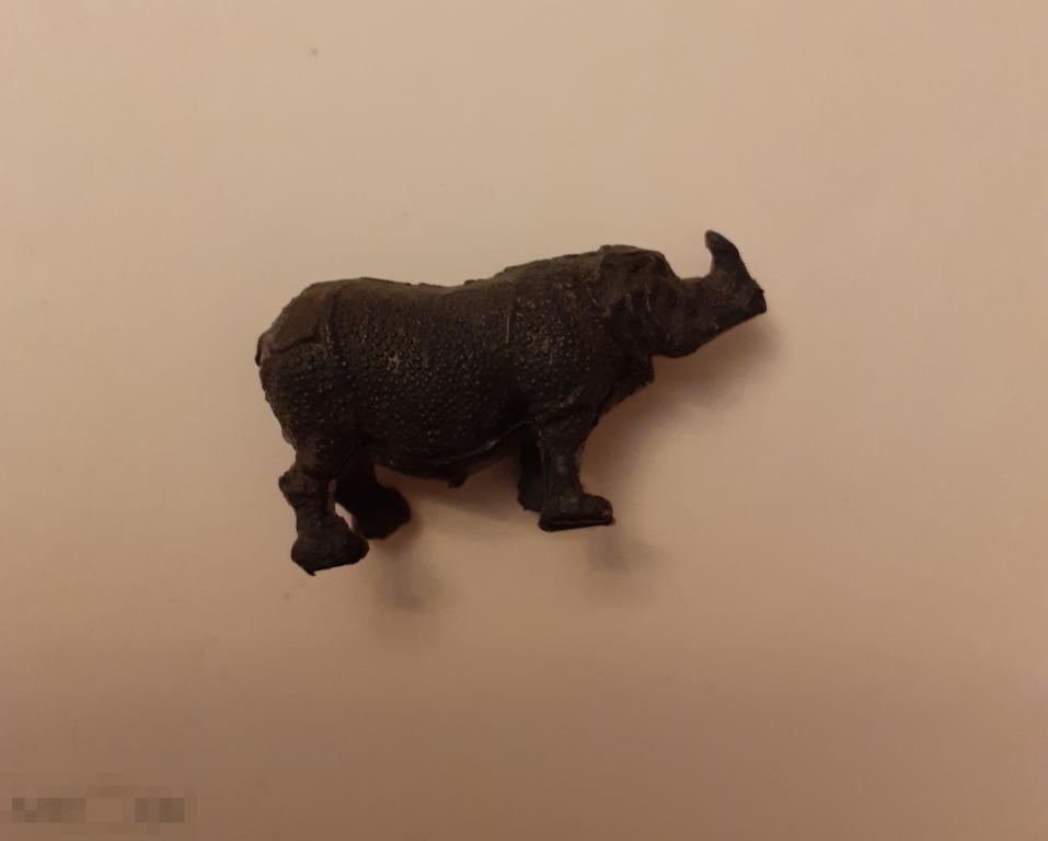 Фигурка животного  носорог СССР 