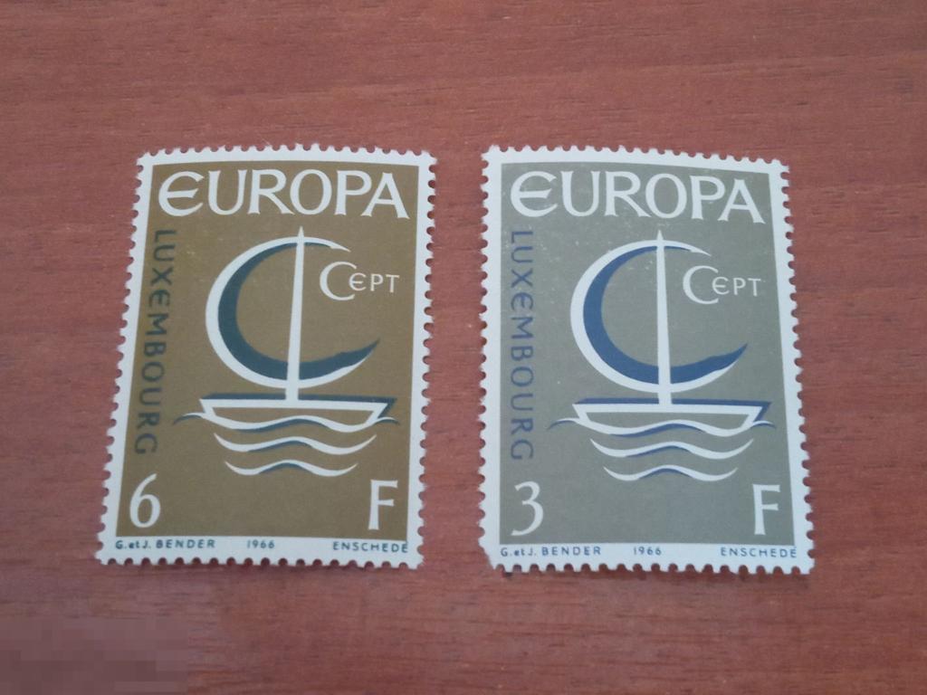 А9. 2 Люксембург, серия полная, MNH 