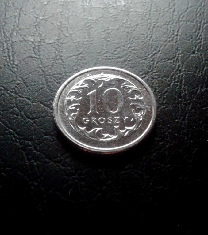 10 грошей 2008 г. Польша, Восточная Европа. .  (Б9)