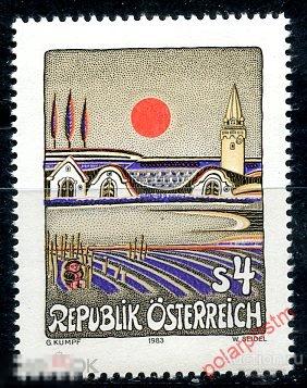 АВСТРИЯ 1983 1755 Современное искусство в Австрии 