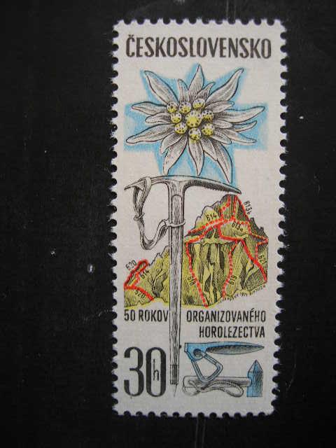 Чехословакия 1971 горы, цветы    MNH