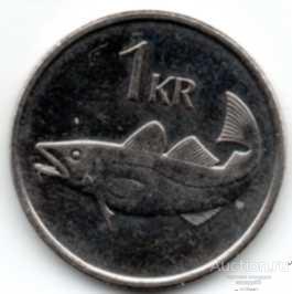 Исландия 1 крона 2007 г.