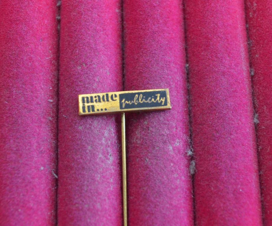MADE IN ...   СДЕЛАНО В  ... ИНОСТРАННЫЙ ЗНАЧОК  редкий   ЛИСТ № 49