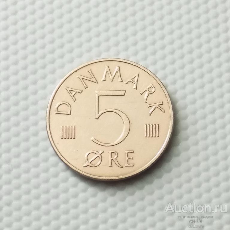 Дания 5 эре 1980 года (0268м)