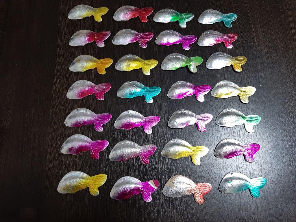 Ёлочные игрушки Рыбки (3 П)