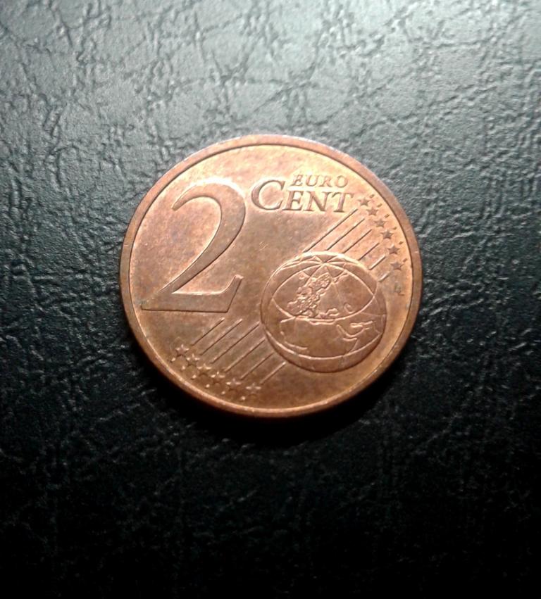 2 евроцента, 2010 г. Франция , Европа, отличное состояние.  (Б22)