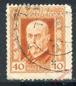 Y85 ЧЕХОСЛОВАКИЯ (ЧССР) 1925 221 Томас Гарриг Масарик (1850-1937), президент 