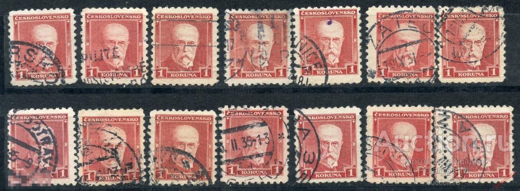 Y85 ЧЕХОСЛОВАКИЯ (ЧССР) 1930 297 Томаш Гарриг Масарик (1850-1937), президент 