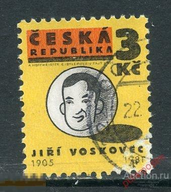 Y85 ЧЕХИЯ 1995 68 Основатели Освобожденного Театра. Иржи Восковец (актер и драматург) 