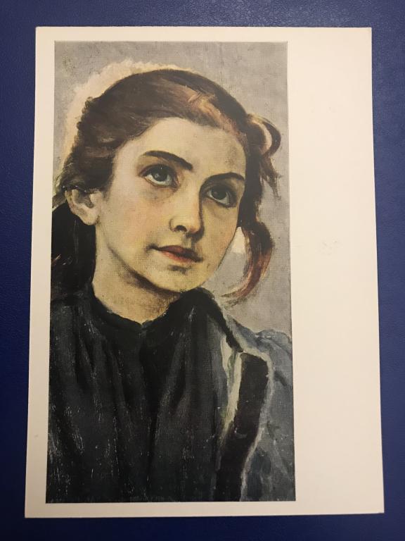 М.В. Нестеров. Девочка. Гос. Русский музей. Сов.художник. Ленинград 1965 г.