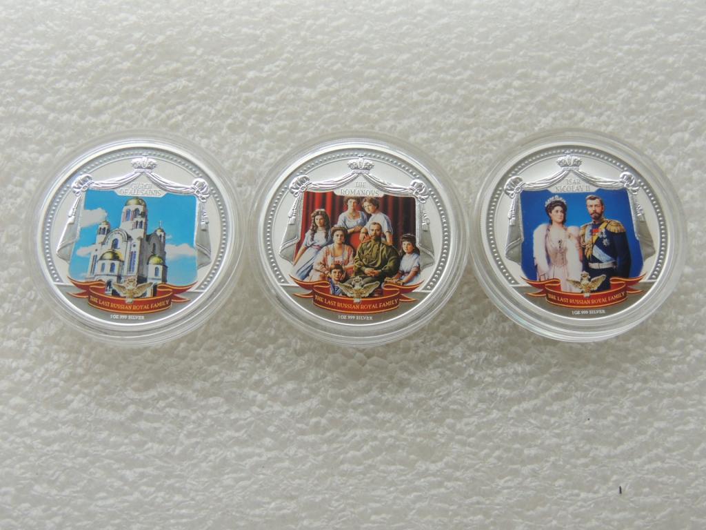 2 Доллара Николай II и Александра Федоровна Семья Собор