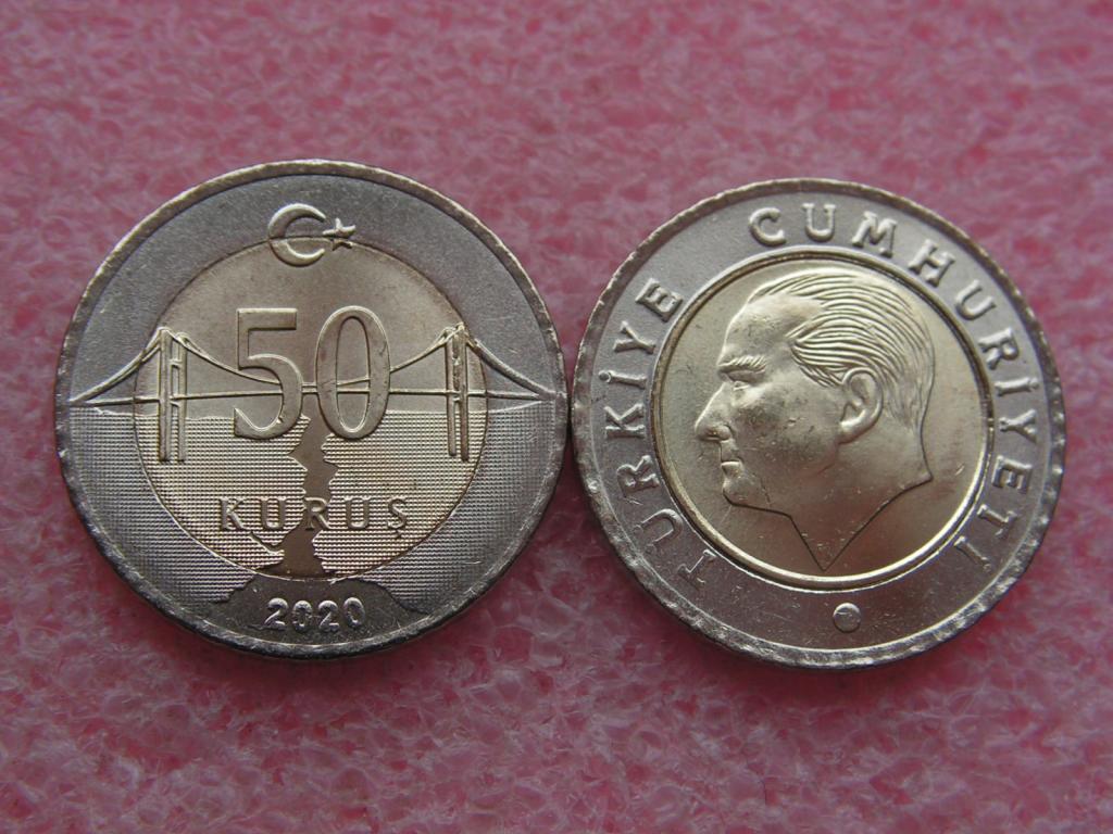 Турция 50 куруш 2020 unc