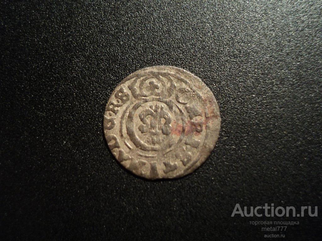 Солид. Ливония под властью Швеции. Кристина. 1647 год. Серебро.