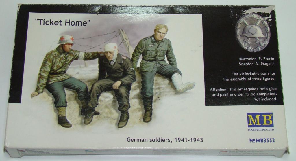 Немецкие солдаты ’Билет домой’, 1941-1943 Master Box 1/35. MB3552