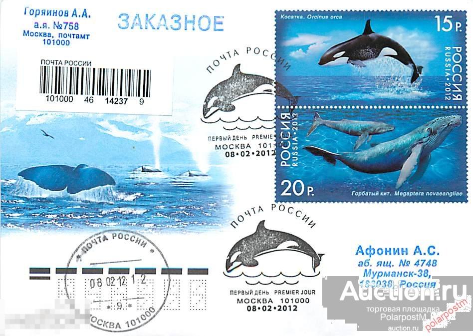 КПД РОССИЯ 2012 №1556-1557. Фауна России. Киты 