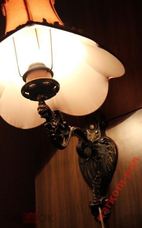 Светильник Бра Дракон Грифон Латунный массивный детализированный!!!! 