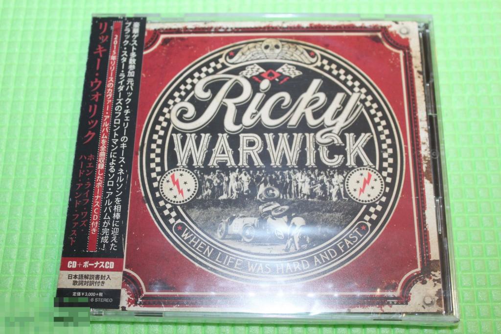 Warwick, Ricky / When Life Was Hard And Fast 21 / Japan 2CD 