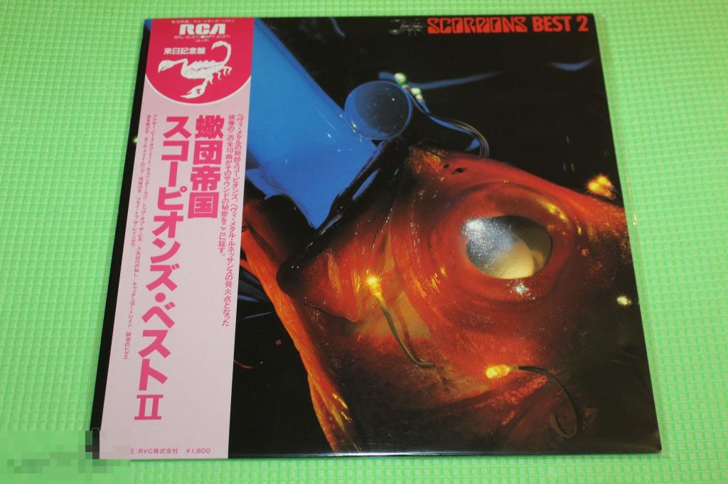 Scorpions / Best 2 85 / Japan LP 1st Press 