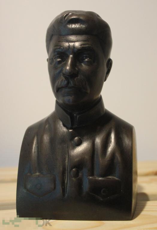 Бюст Сталина довоенный. Подлинный. Куса. Чугун 