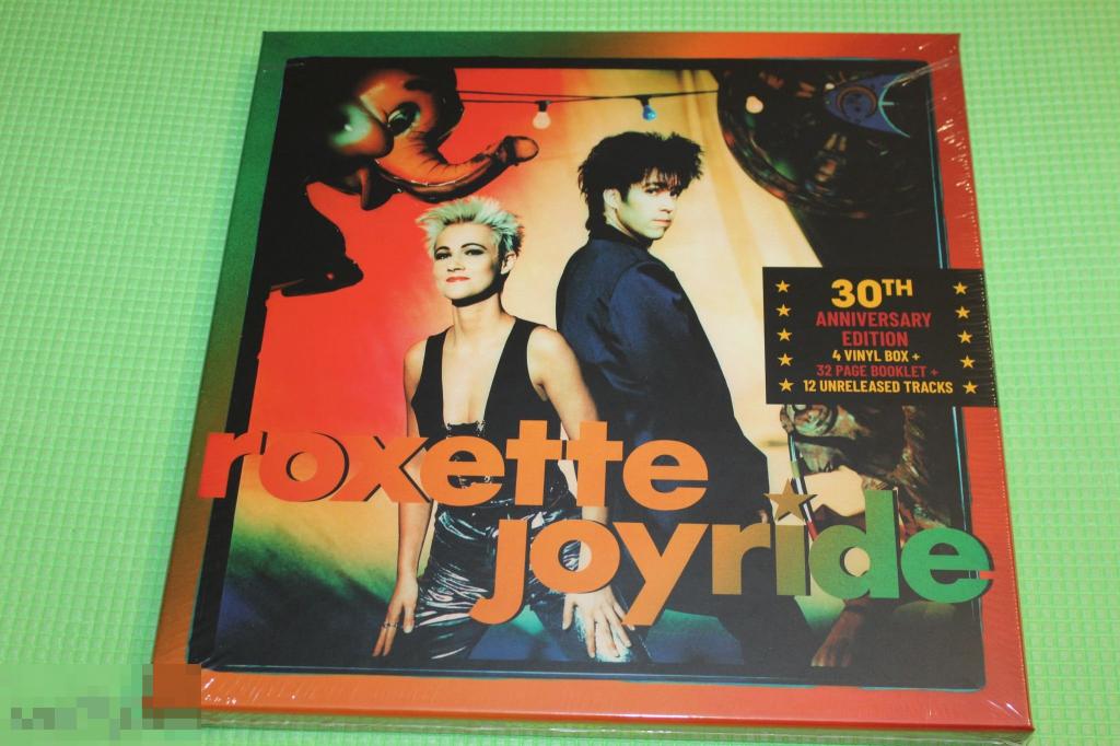 Roxette / Joyride 91 / Germany BOX 4 LP 32-PAGE BOOKLET