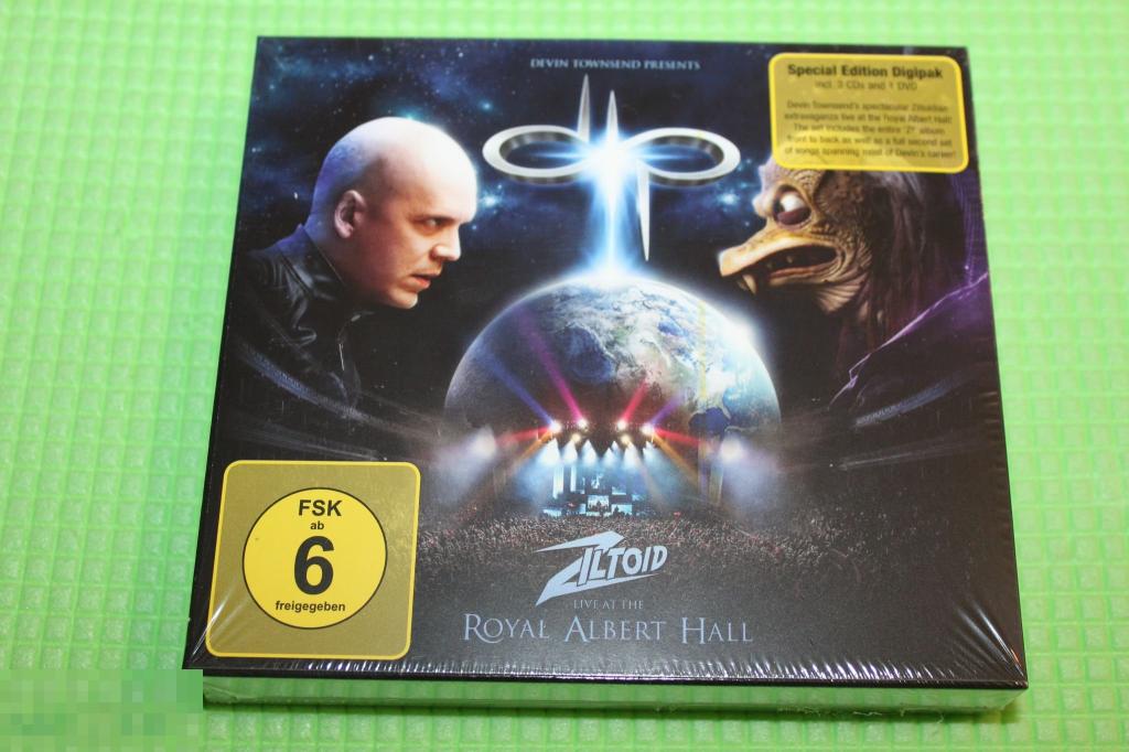 Townsend, Devin / Ziltoid: Live At Royal Albert Hall 15 / England 3CD+DVD BOX 