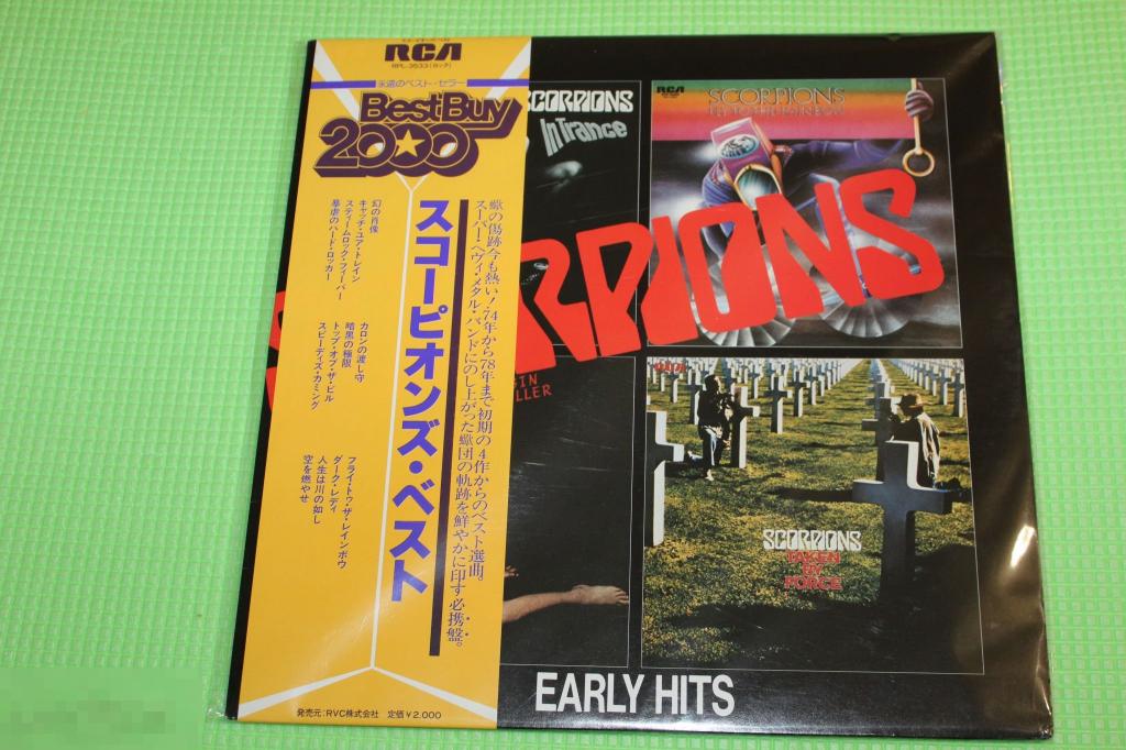Scorpions / Early Hits 82 / Japan LP 1st Press 