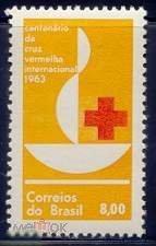 Бразилия 1963 MH - Красный крест Медицина 