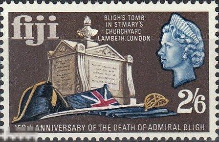 Фиджи 1967 MNH - Колонии Флаг Королева Елизавета Монумент 