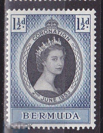 Бермудские о-ва / Бермуда 1953 MNH - Королева Колонии Омнибус 