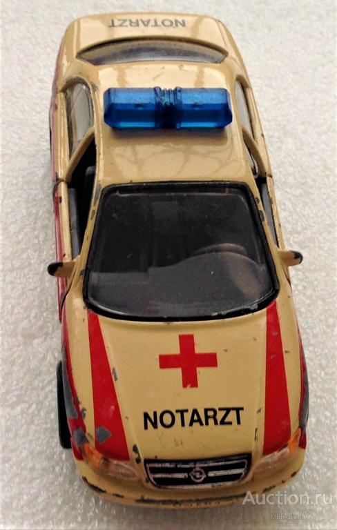 МОДЕЛЬ OPEL OMEGA CАНИТАРНЫЙ АВТОМОБИЛЬ МАСШТАБ 1-38 NOTARZT ...