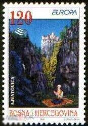 Босния и Герцеговина 1997 MNH - Ландшафты Легенды Мифы Europa CEPT 