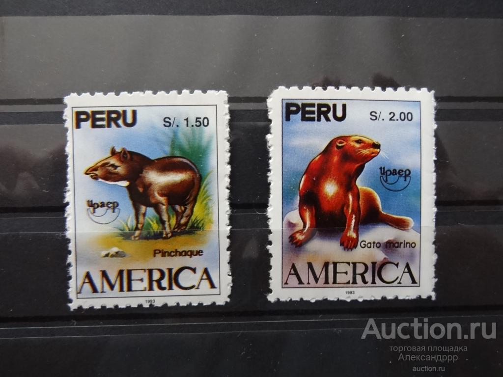 Перу 1993 фауна MNH