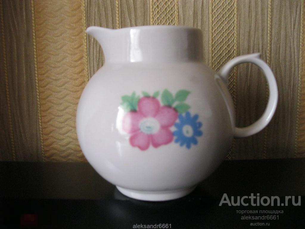 молочник ДУЛЕВО сливочник фарфор СССР — покупайте на Auction.ru по ...