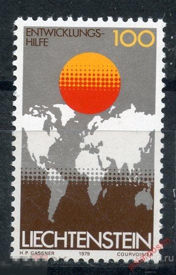 ЛИХТЕНШТЕЙН 1979 730 Иностранная помощь 