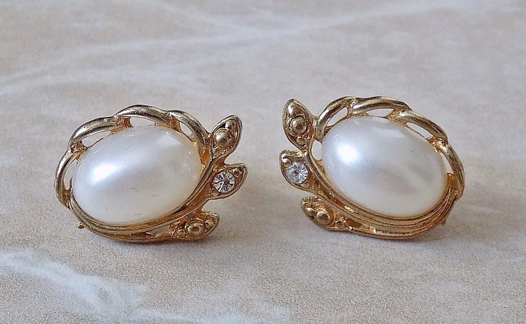 Винтажные серьги-гвоздики из СССР