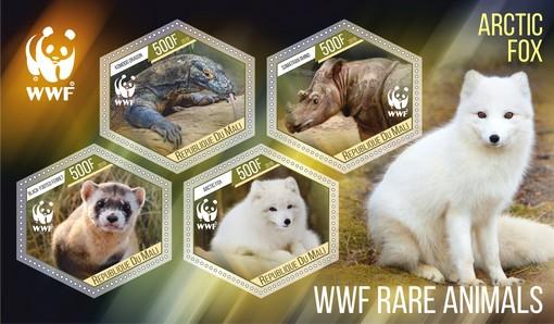 Фауна WWF комплект из 8 блоков