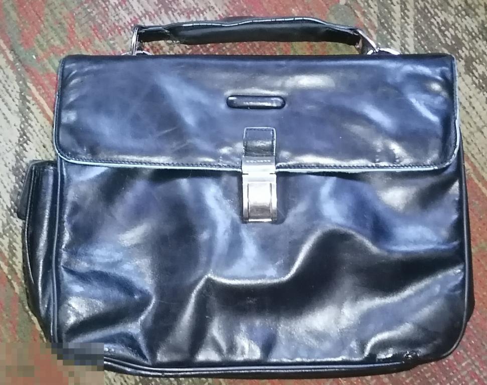 мужская кожаная сумка портфель Piquadro 