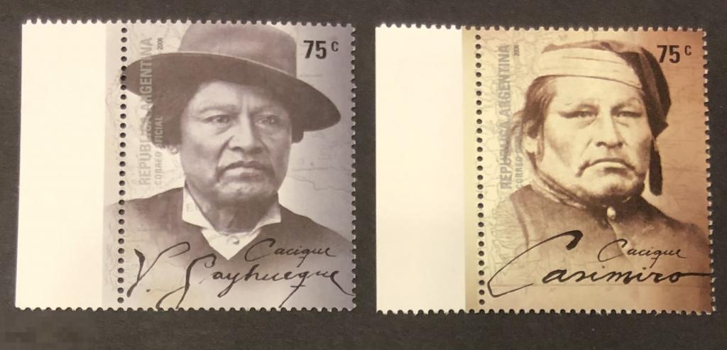 2006. Аргентина. Вожди. Полная серия. Полная серия. MNH. 
