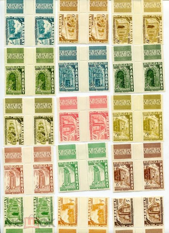 1955.Парагвай.Иезуитские развалины.Гаттерпары.**