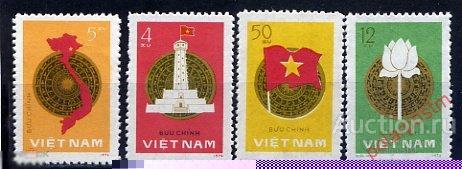 ВЬЕТНАМ 1977 906-908 Генеральная ассамблея 1-й годовщины Национального собрания 