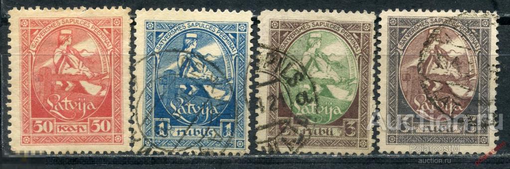 ЛАТВИЯ 1920 40-45 Первое Национальное Собрание ЛАТВИИ 