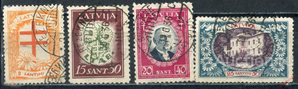 ЛАТВИЯ 1930 161+ Борьба с туберкулезом. Медицина 